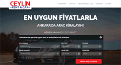 Desktop Screenshot of ceylinrentacar.com